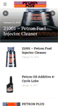 Mobile Screenshot of petronplususa.com